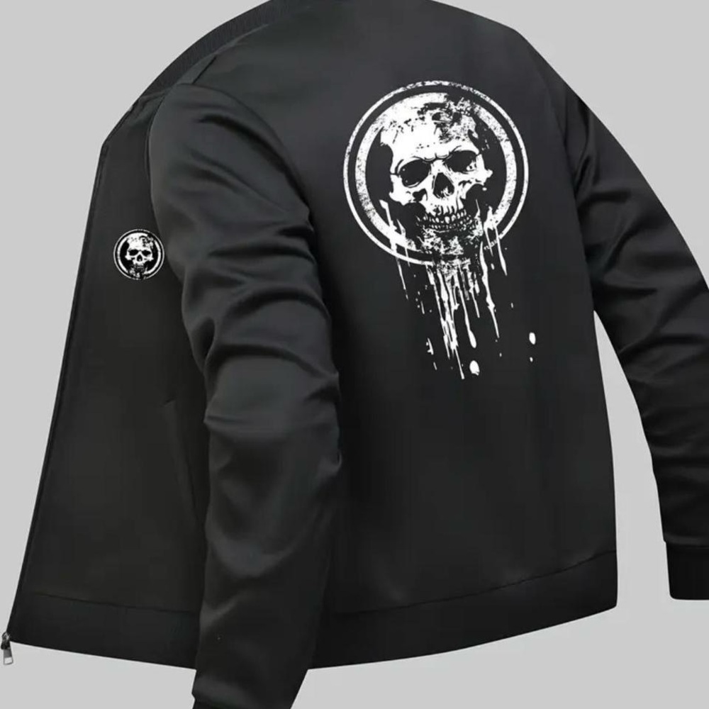 Black Skull Men's Jacket